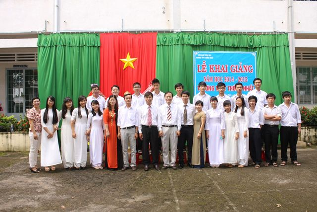 2014 – Học sinh và thầy cô – Lễ khai giảng năm học 2014 – 2015