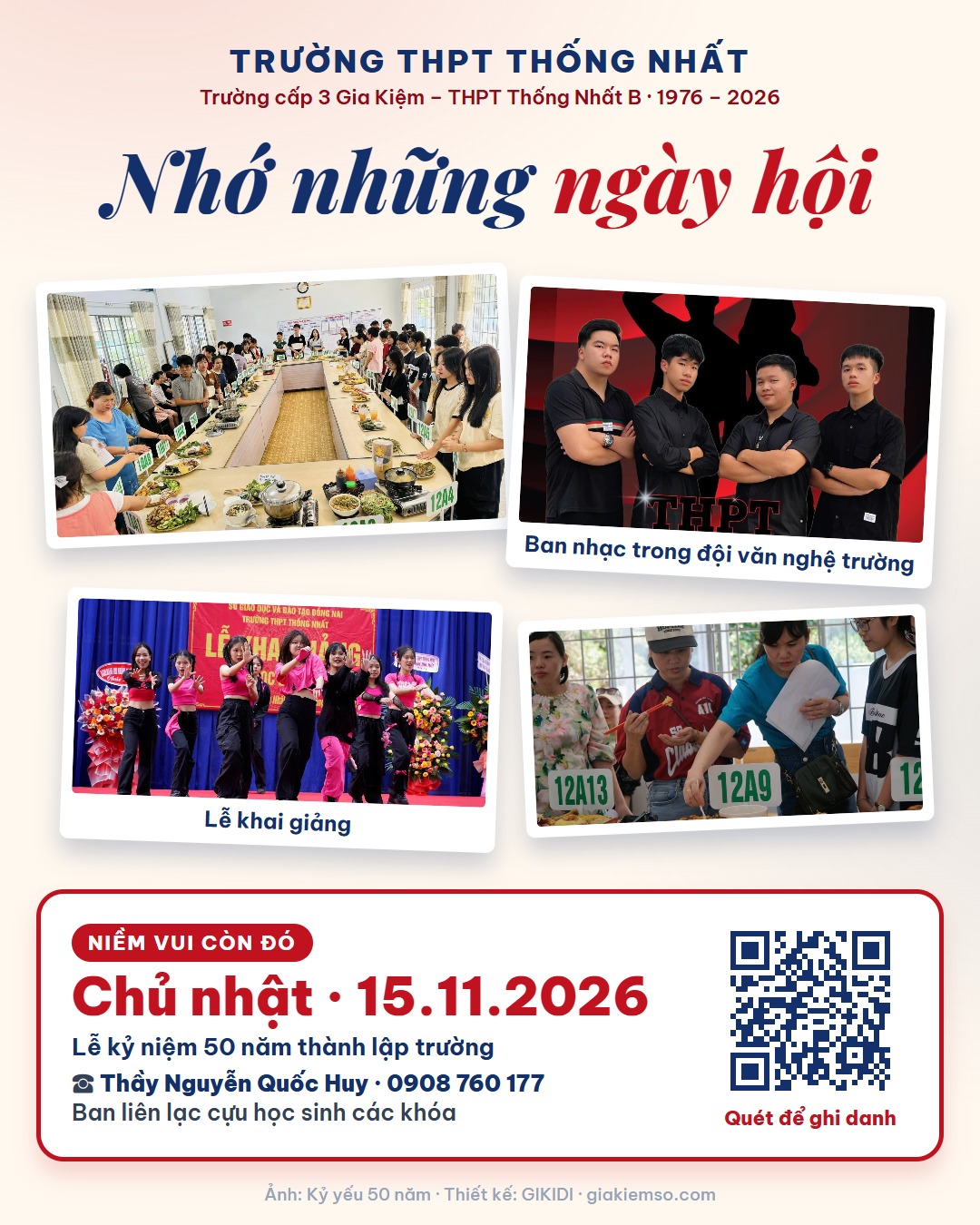 Nhớ những ngày hội — văn nghệ, khai giảng, hội trại
