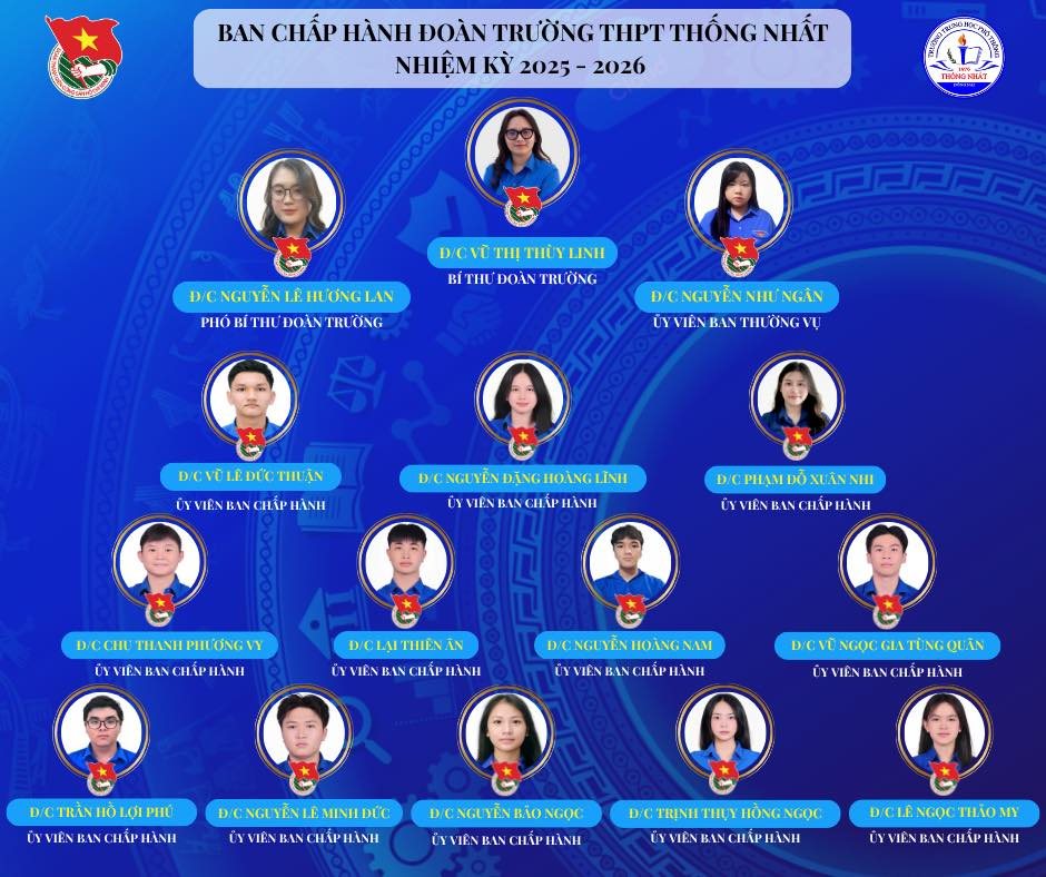 Ban Chấp hành Đoàn trường THPT Thống Nhất